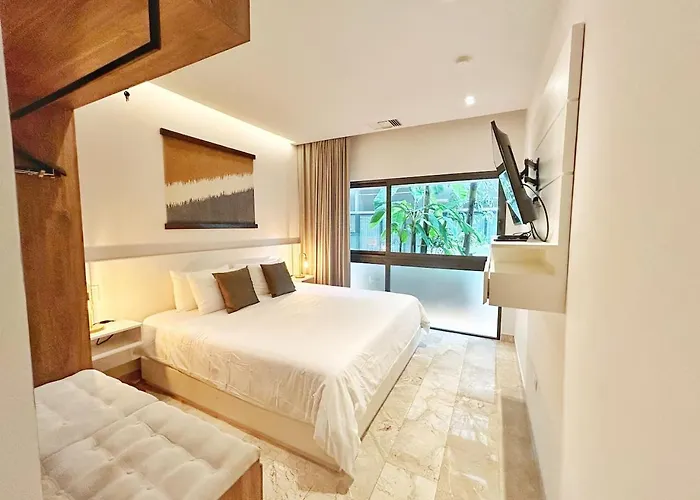 Apartamento Acogedor Y Lujoso 1bd A Pasos Del Mar Y 5ta Av Playa del Carmen