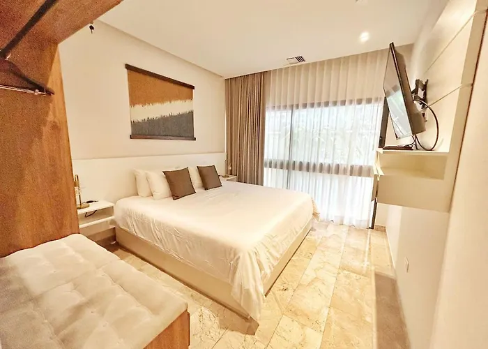 Acogedor Y Lujoso 1bd A Pasos Del Mar Y 5ta Av Apartamento Playa del Carmen